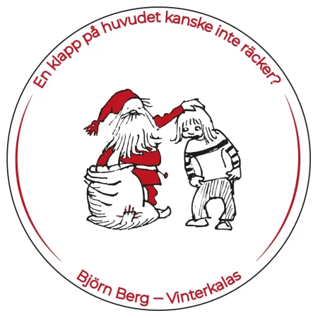Glasunderlägg Björn Berg Vinterkalas