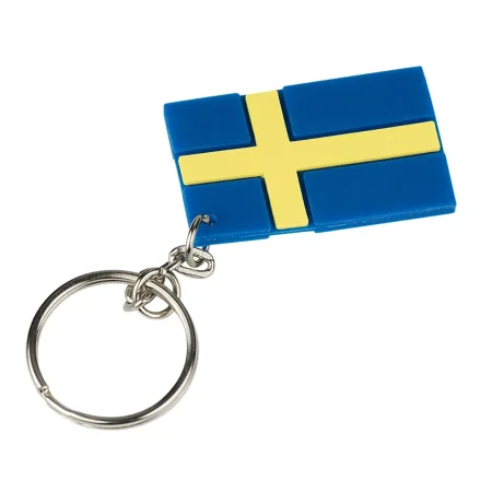 Schlüsselring mit schwedischer Flagge