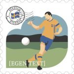 Trämagnet fotboll – Sweden